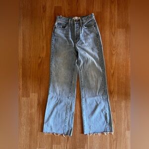 Denim Forum Farrah Wide Leg Jeans